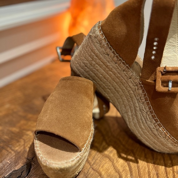 Platform suede sandal - Free People - Picture 2 of 9